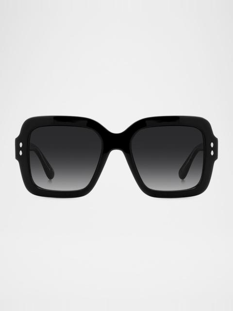 Isabel Marant Oversized Square Acetate Sunglasses