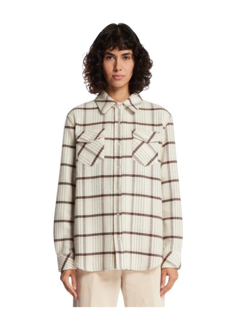 God’s True Cashmere White Air Waffle Cashmere Shirt