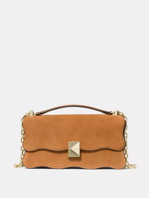 kate spade Deco Wavy Suede Mini Crossbody Bag