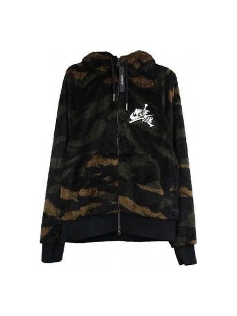 Jordan Men's Air Jordan Wings Plush Zipper Black CD4830-237