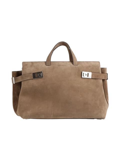 FERRAGAMO Khaki Men's Handbag