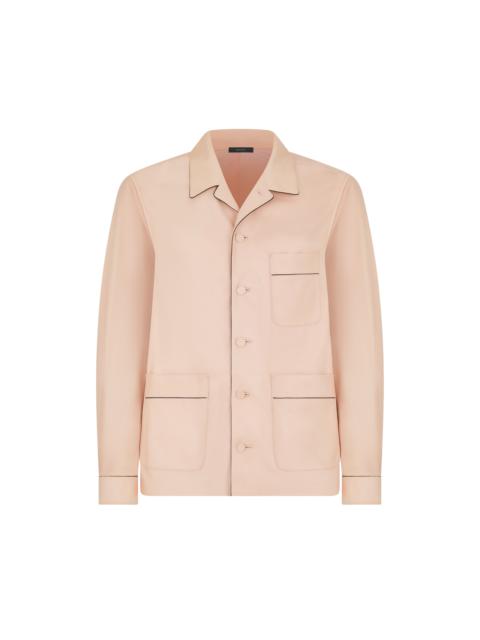 TOM FORD LIGHT NAPPA PAJAMA SHIRT