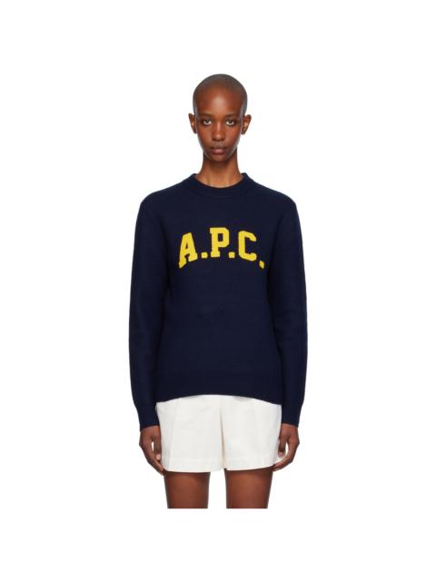 A.P.C. Navy Joshua Sweater