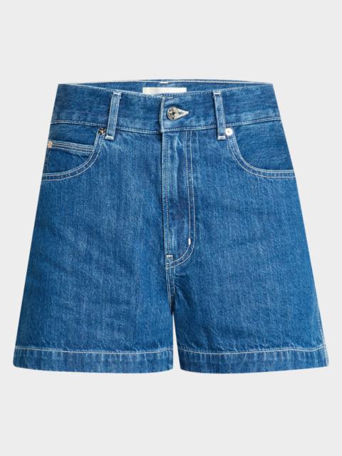 FRAME The Charm Denim Shorts