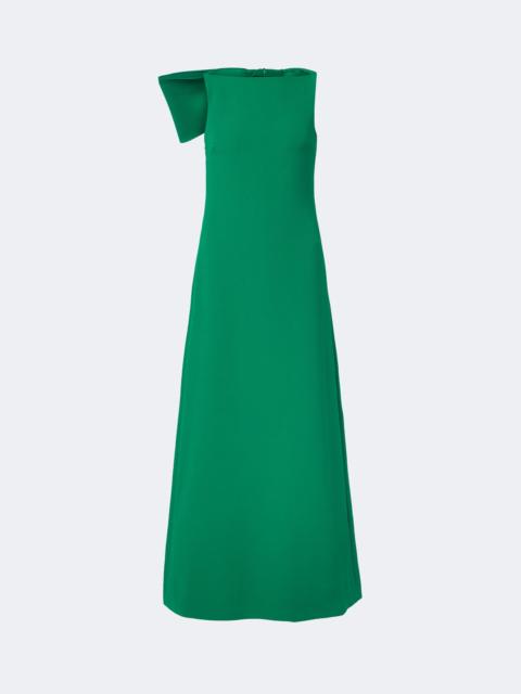 Safiyaa Mallory crêpe gown