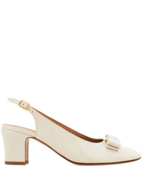 FERRAGAMO Ferragamo 50mm Vara Bow-detail Slingback Pumps