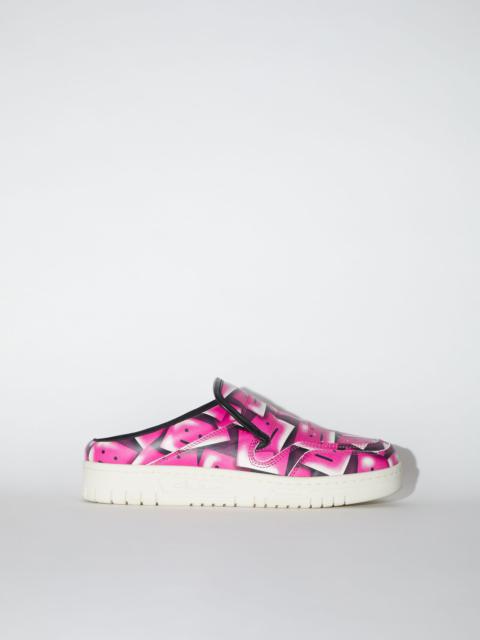 Acne Studios Slip-on sneakers - Black/Pink
