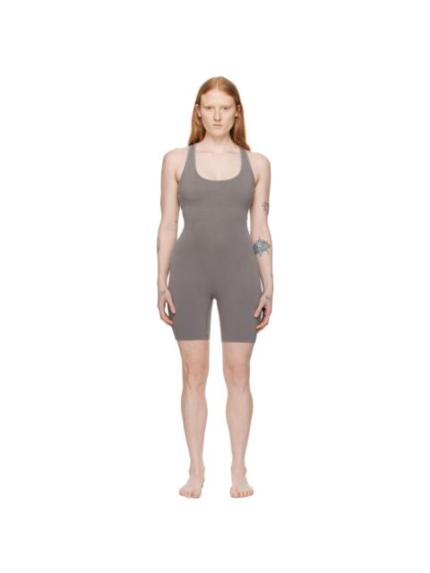 SKIMS Gray Outdoor Mid Thigh Jumpsuit