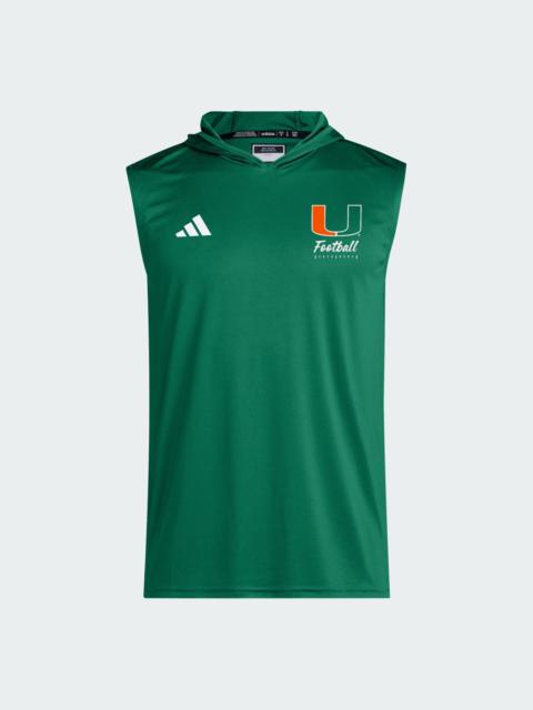 adidas Mens D4T Sleeveless Hoodie