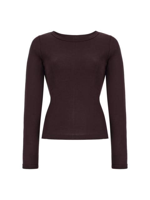 FLORE FLORE Max Cotton T-Shirt brown