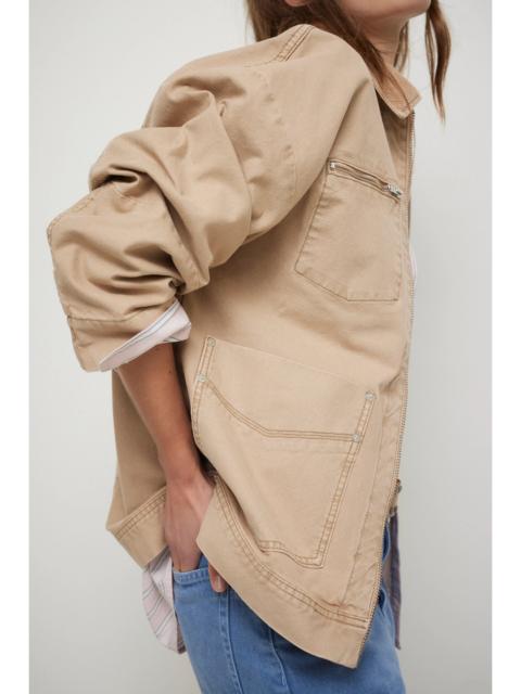 FREE PEOPLE We The Free Easy That Canvas Jacket