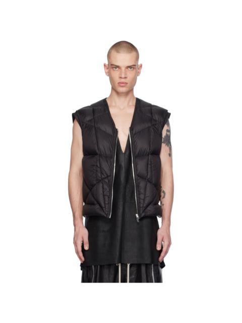 Rick Owens Black Porterville SL Liner Down Vest