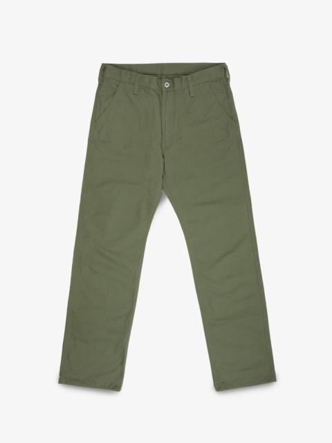 Iron Heart IH-746-GRN 8OZ RIPSTOP WIDE WORK PANTS - ARMY GREEN