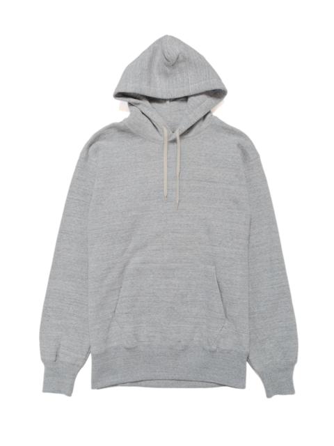 The Real McCoys The Real McCoy’s MC24114 10 Oz. Loopwheel Hooded Sweatshirt Gray