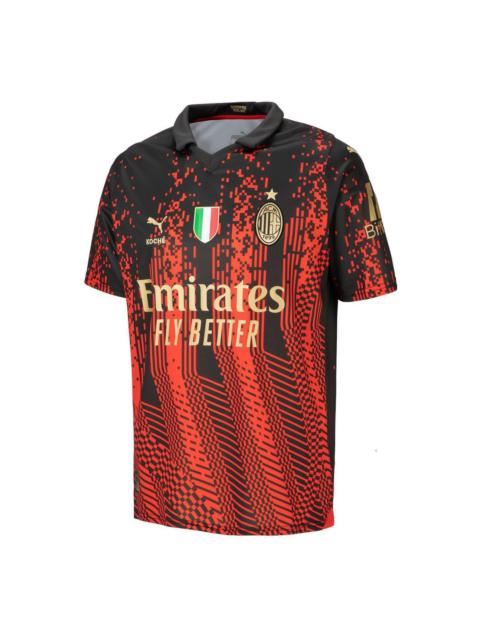 PUMA PUMA Ac Milan 2022/2023 4th Away Champions Jersey 'Red' 77336201