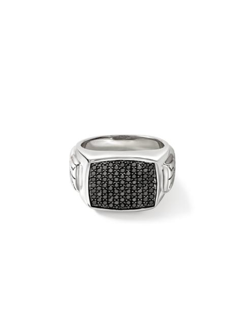 JOHN HARDY Signet Ring, Sterling Silver, Gemstones
