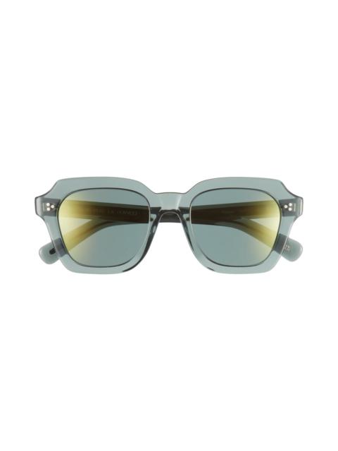 Oliver Peoples Oliver Peoples Kienna 51mm Square Sunglasses in Green at Nordstrom