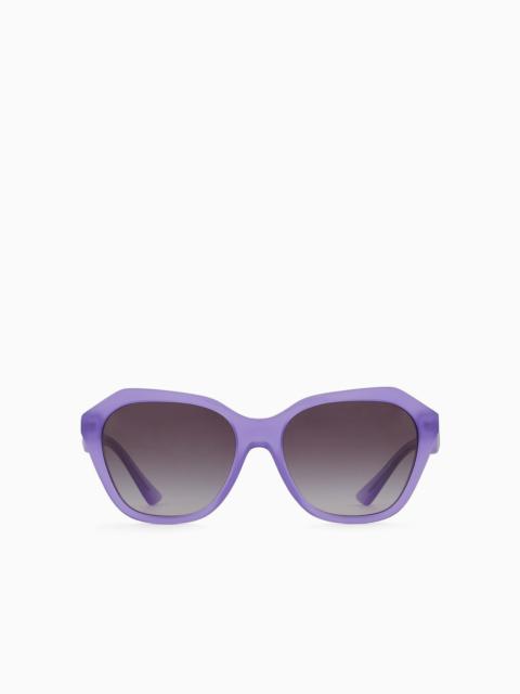 Women’s irregular-shaped sunglasses