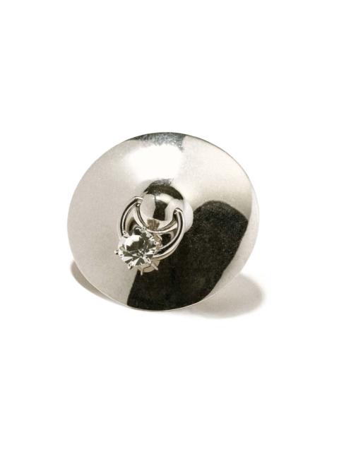 PANCONESI Lamina Diamant brooch