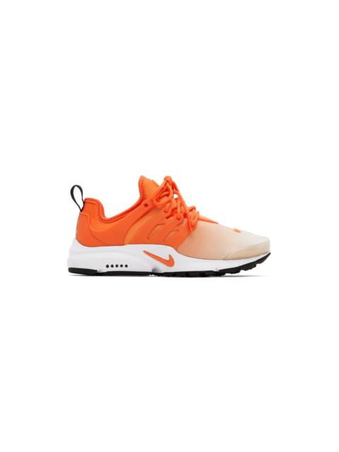 Nike Orange W Air Presto Low-Top Sneakers