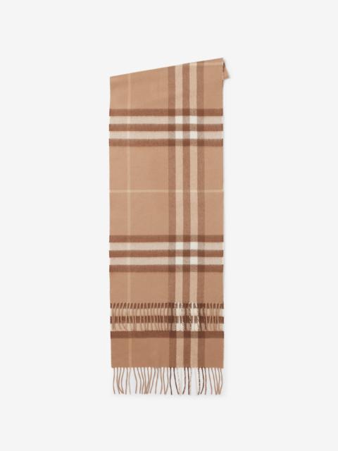 The Classic Check Cashmere Scarf