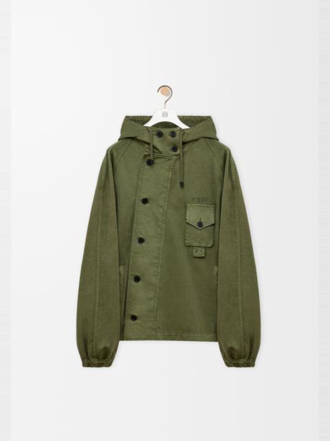 Loewe Short parka in cotton