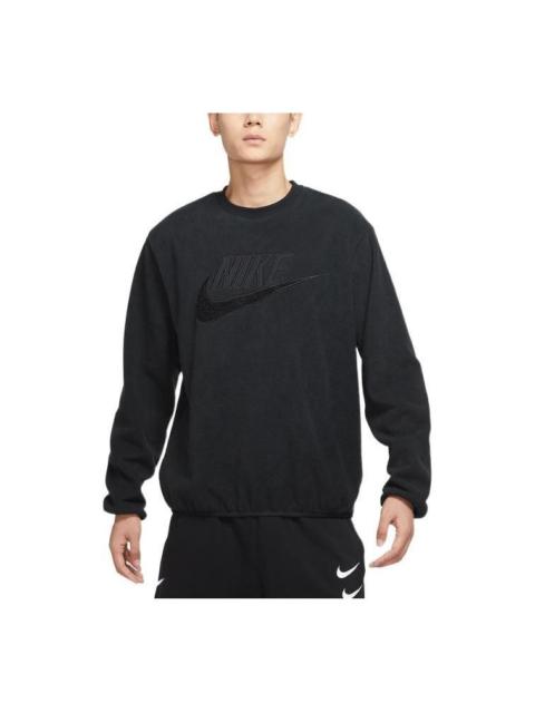 Nike Nike NSW fleece logo sweatshirt 'Black' DQ4889-010