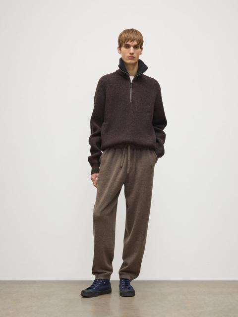 Johnstons of Elgin Lewis Brown Tapered Cashmere Joggers