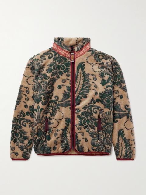 Kapital Damask Printed Fleece Jacket