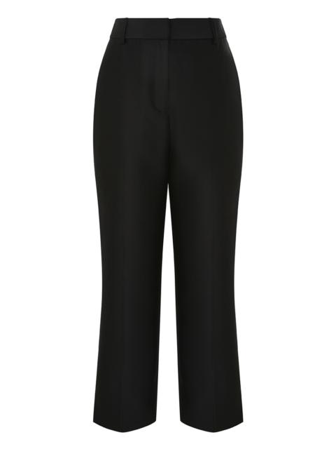 Zimmermann CRUSH CROPPED SLIM PANT