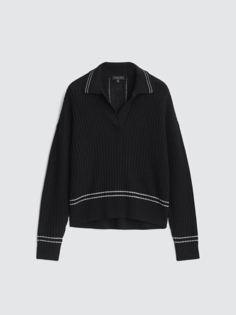 rag & bone Monti Merino Wool Polo
Relaxed Fit