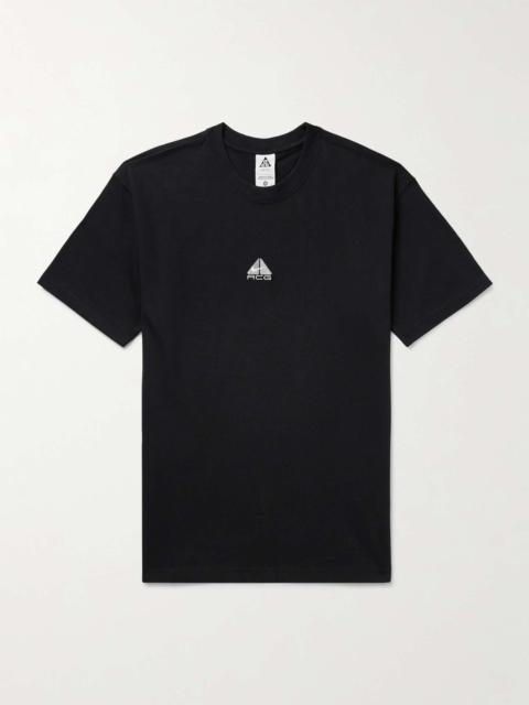 ACG Logo-Embroidered Jersey T-Shirt