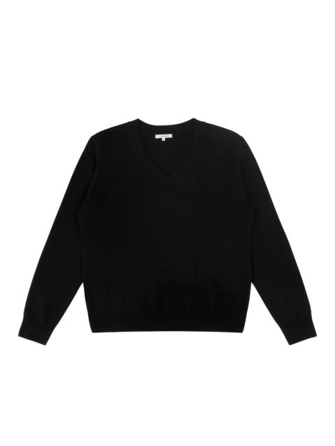 entire studios KNIT V-NECK BLACK