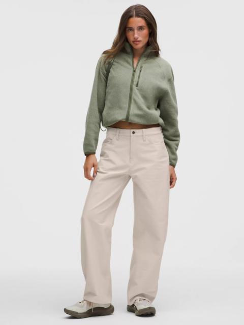 lululemon EasyFive Low-Rise Barrel-Leg Pant *Short