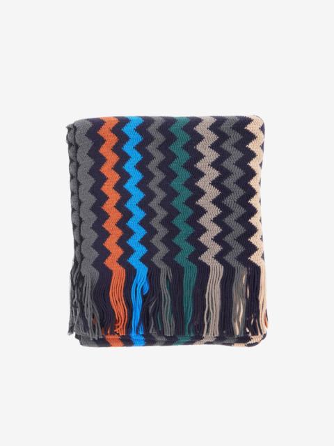 Missoni zigzag-knit scarf