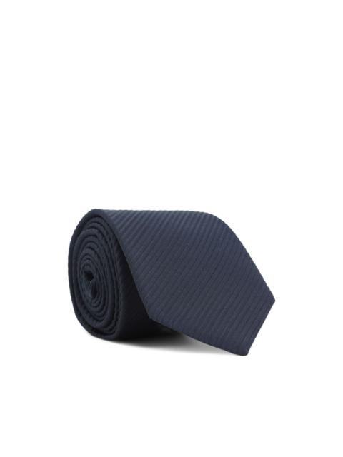 GIORGIO ARMANI ribbed tie
