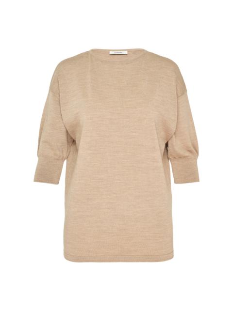 Lemaire Short Sleeve Fine Knit Sweater