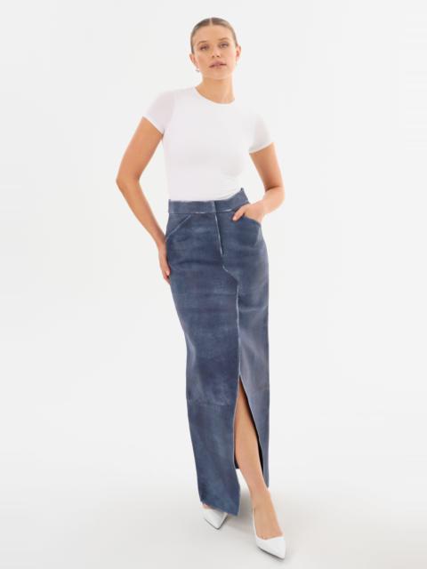 LAMARQUE MARIETTE | Leather Maxi Skirt