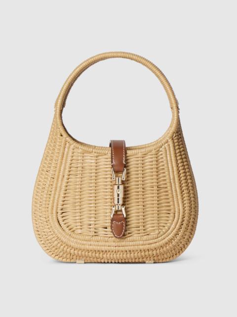 GUCCI Gucci Jackie 1961 wicker medium bag
