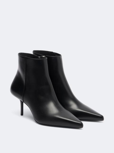 Max Mara Leather ankle boots