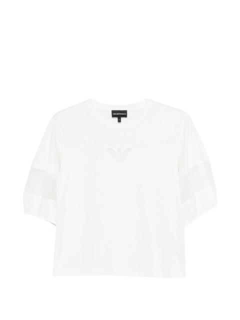 EMPORIO ARMANI logo-appliqué short-sleeve T-shirt