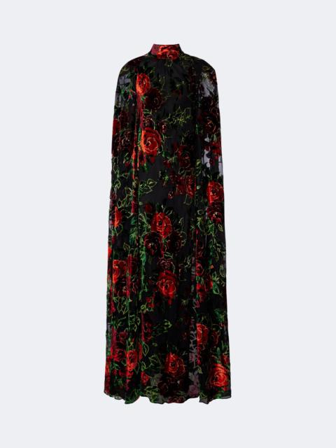 RODARTE Floral devoré velvet gown