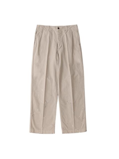 visvim SURVEY PANTS DMGD IVORY