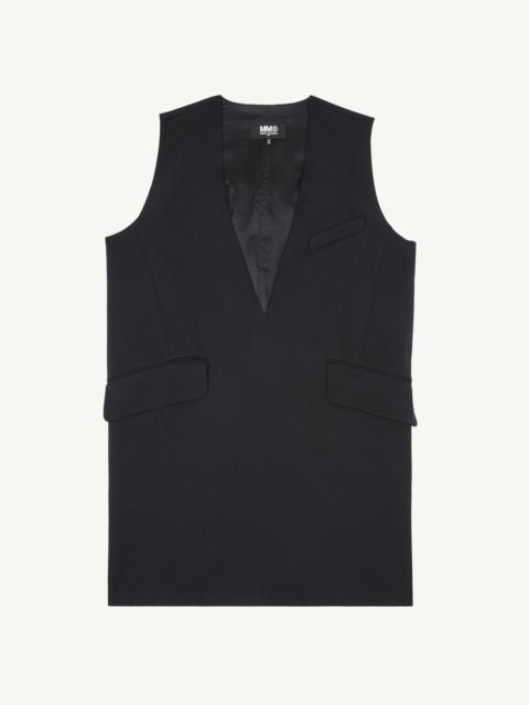 MM6 Maison Margiela V-neck sleeveless dress