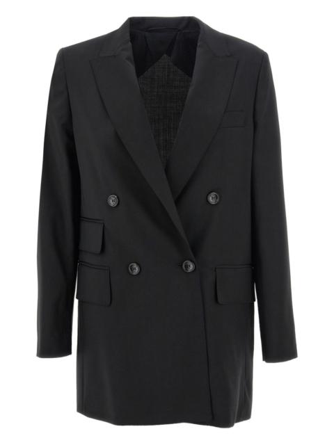 Max Mara double-breasted wool blazer