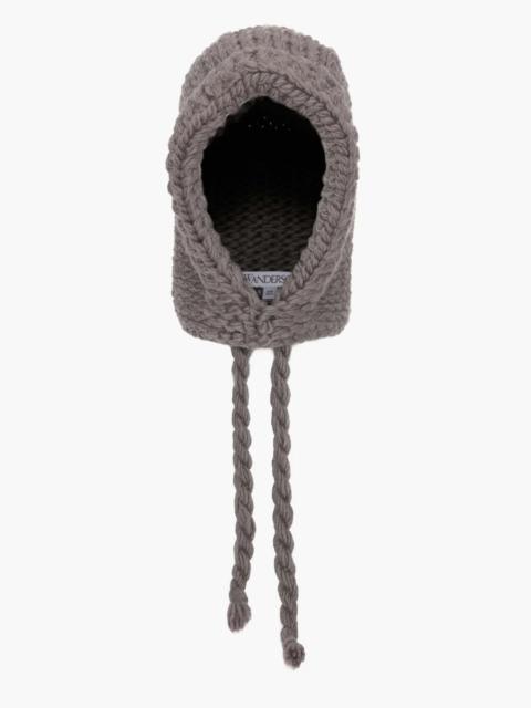 JW Anderson KNITTED HOOD