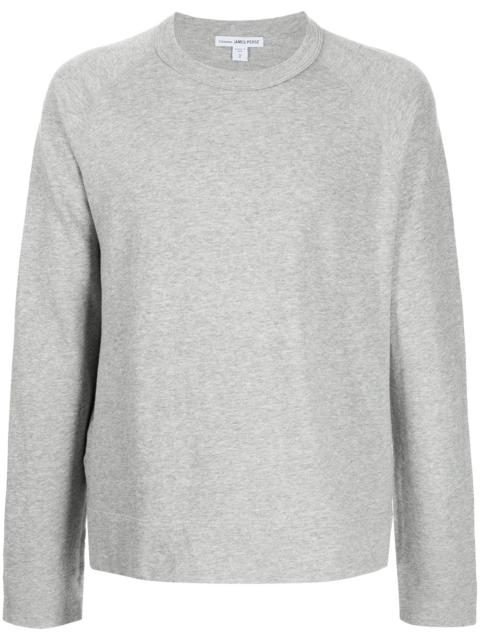 JAMES PERSE crew neck fleece sweatshirt