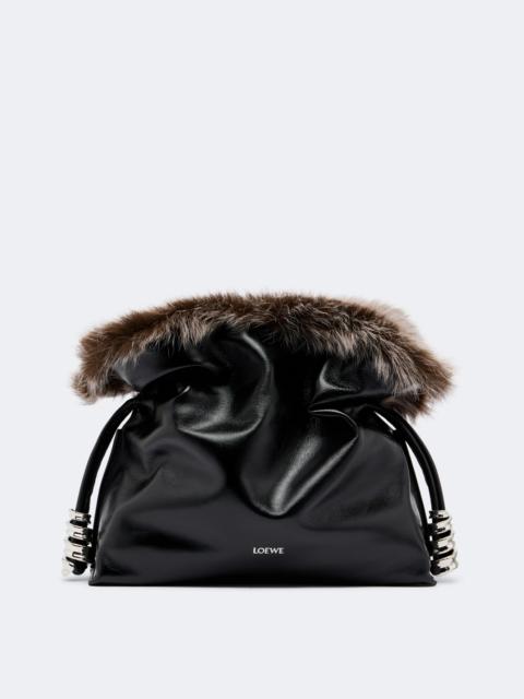 Loewe Flamenco Medium leather clutch