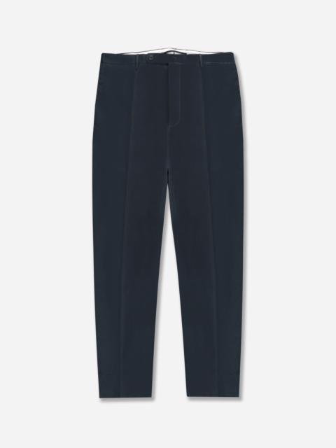 SLOWEAR Regular fit cotton and cashmere trousers