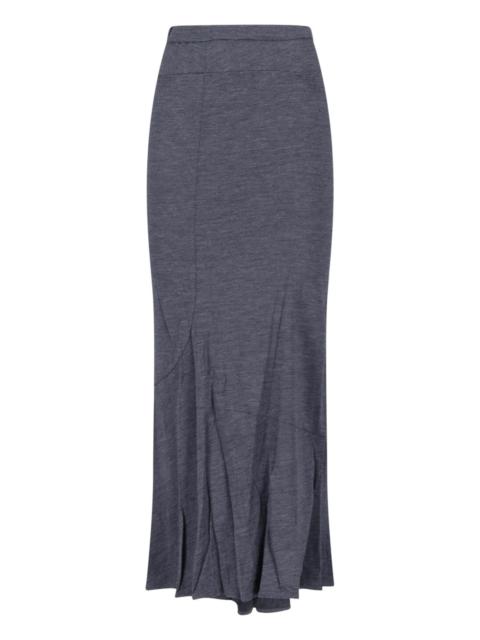 Junya Watanabe MIDI WOOL SKIRT